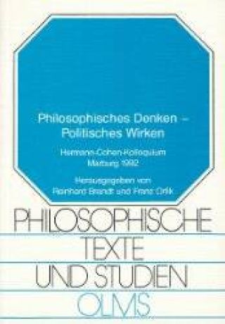 Umschlag Philosophisches Denken - Politisches Wirken