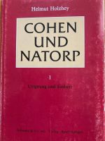 Umschlag Cohen und Natorp