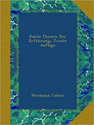 Umschlag Kants Theorie Der Erfahrung