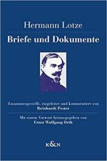 Umschlag Hermann Lotze. Briefe und Dokumente
