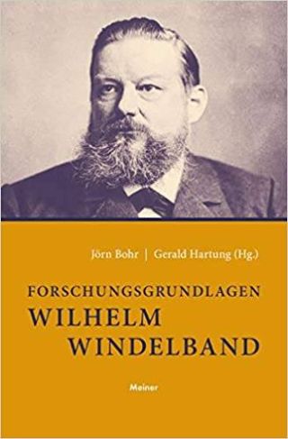 Umschlag Forschungsgrundlagen Wilhelm Windelband