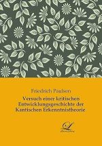 Umschlag Versuch einer kritischen Entwicklungsgeschichte der Kantischen Erkenntnistheorie