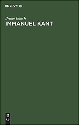 Umschlag Immanuel Kant