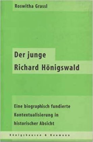 Umschlag Der junge Hönigswald