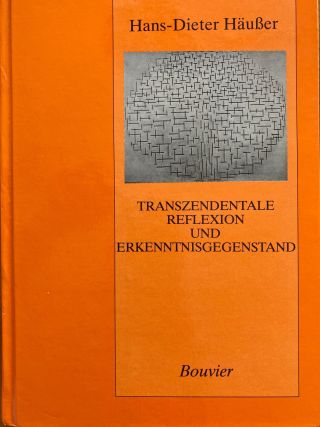 Umschlag Transzendentale Reflexion und Erkenntnisgegenstand