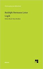 Umschlag Lotze Logik Erstes Buch