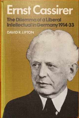 Umschlag Ernst Cassirer The Dilemma