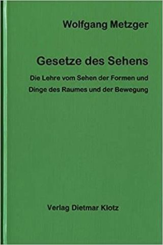 Umschlag Gesetze des Sehens