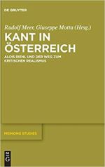 Umschlag Kant in Österreich: Alois Riehl und der Weg zum kritischen Realismus