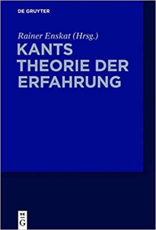 Umschlag Kants Theorie der Erfahrung