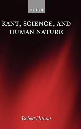 Umschlag Kant, Science, and Human Nature