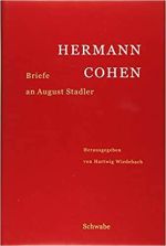 Umschlag Hermann Cohen: Briefe an August Stadler