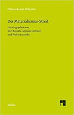 Umschlag Der Materialismus-Streit