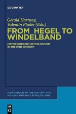 Umschlag From Hegel to Windelband