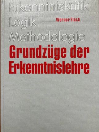Umschlag Grundzüge der Erkenntnislehre