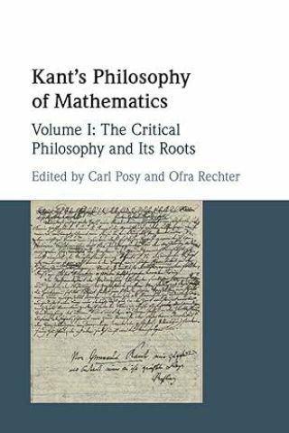 Umschlag Kant's Philosophy of Mathematics: The Critical Philosophy and Its Roots